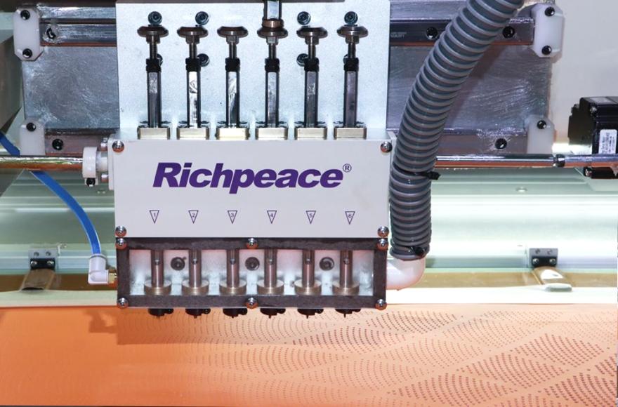 富怡全自動多頭重型沖孔機(jī)（固定頭-6沖刀）