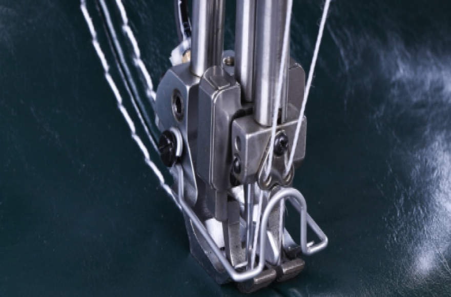 直驅柱式雙針綜合送料縫紉機