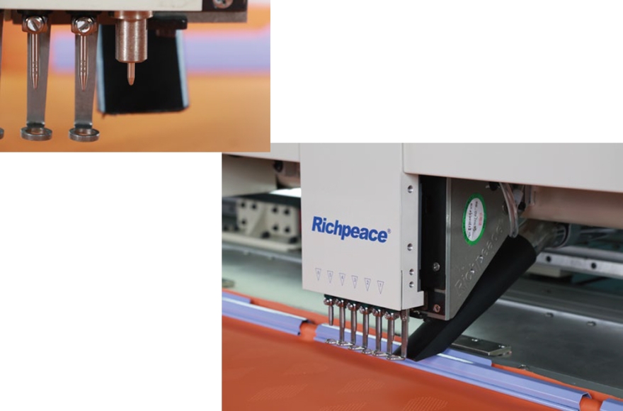 富怡全自動沖孔機（6沖刀-固定頭）_汽車