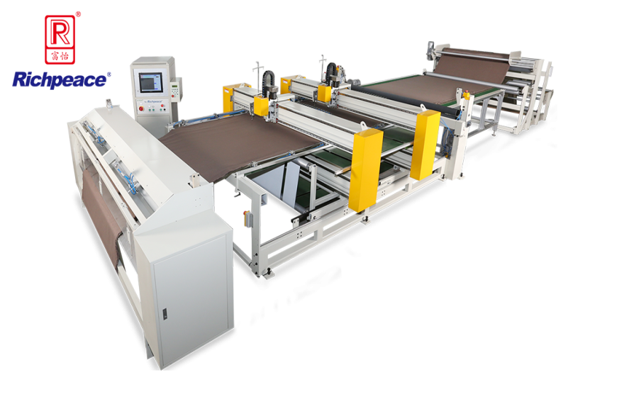 富怡全自動(dòng)毛毯專(zhuān)用絎縫機(jī)